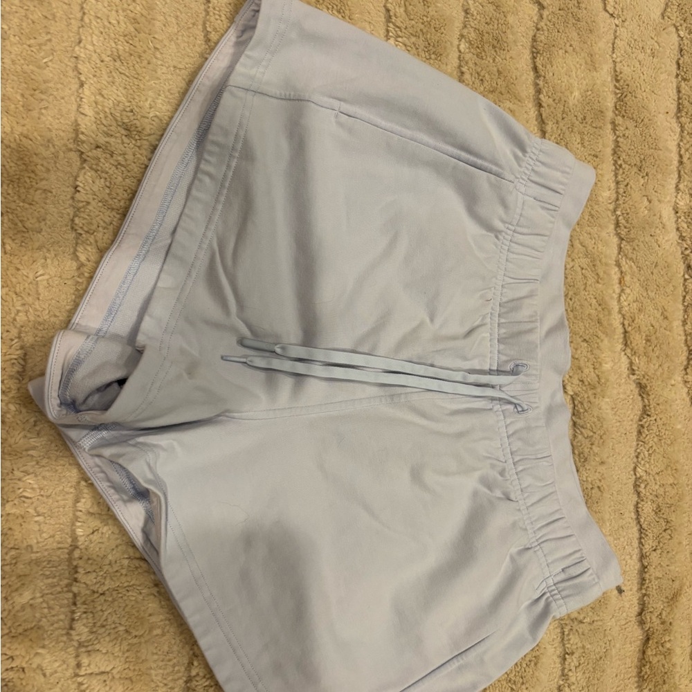 Lululemon Light Blue sweatshorts